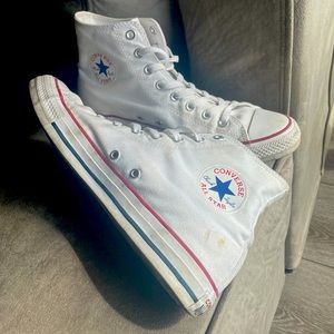 White Converse High Top Chuck Taylor